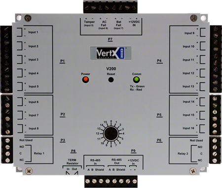 HID VertX V200 Input Monitor Interface